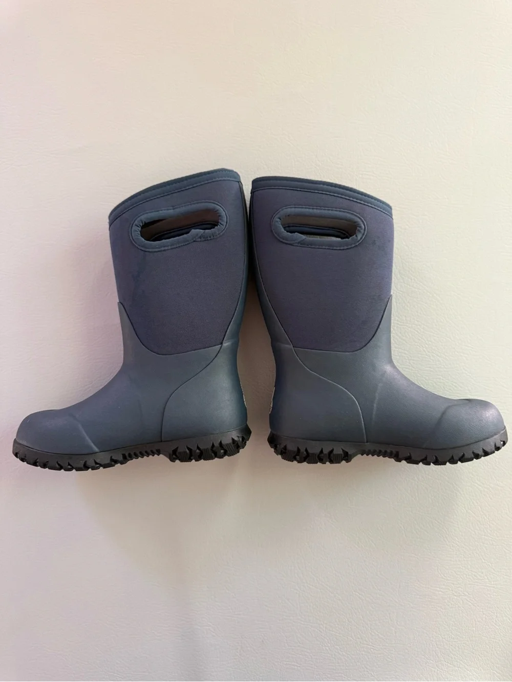 Bogs Boys York Blue Snow Boots Rain Boots size 11 Little Kids Waterproof Winter